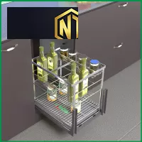 KỆ ĐỰNG GIA VỊ INOX SUS304 NAN DẸT  tại Long Thành